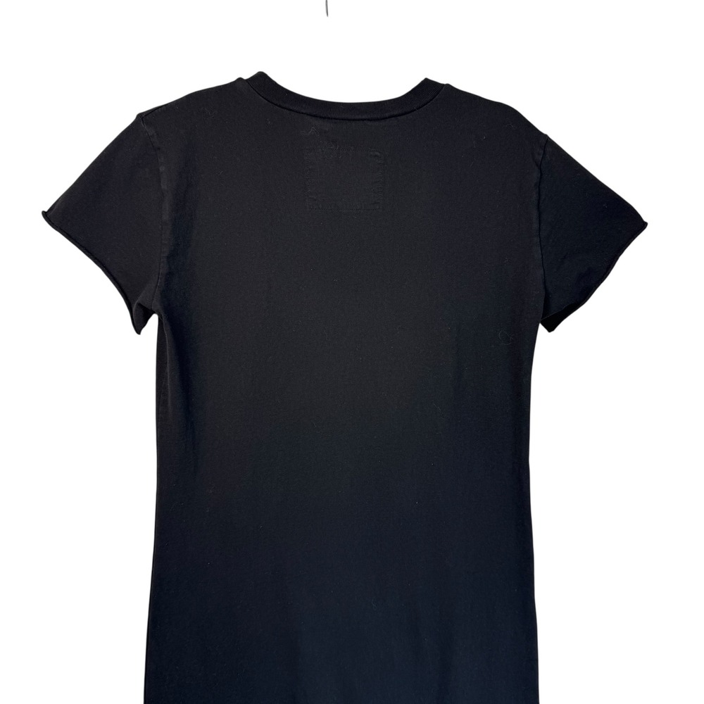 Frank & Eileen Dress T-Shirt Small Black Cotton Maxi Casual‎ Relaxed Fit - Picture 4 of 10